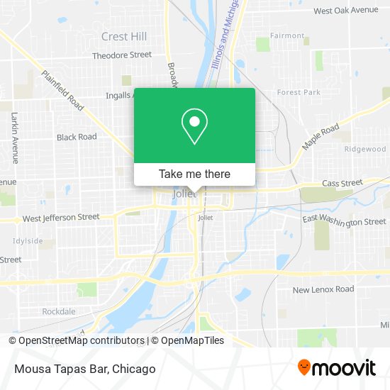 Mapa de Mousa Tapas Bar