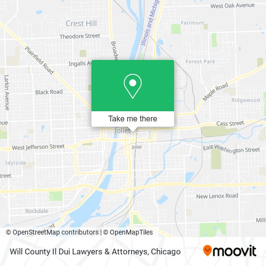 Will County Il Dui Lawyers & Attorneys map