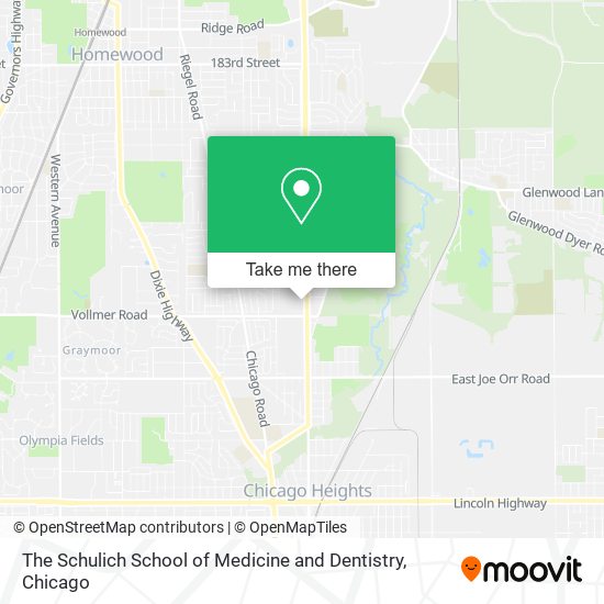The Schulich School of Medicine and Dentistry map