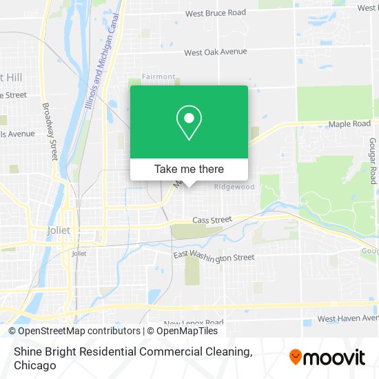 Shine Bright Residential Commercial Cleaning map