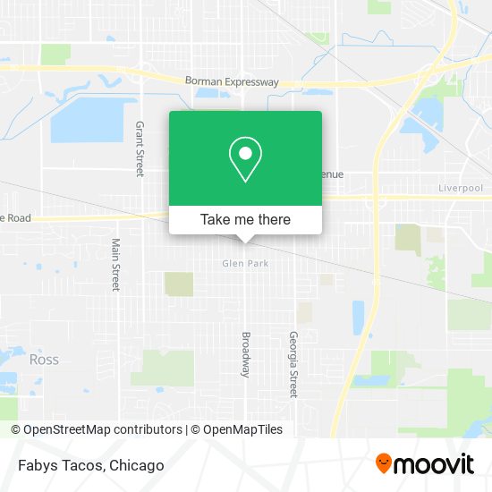 Fabys Tacos map