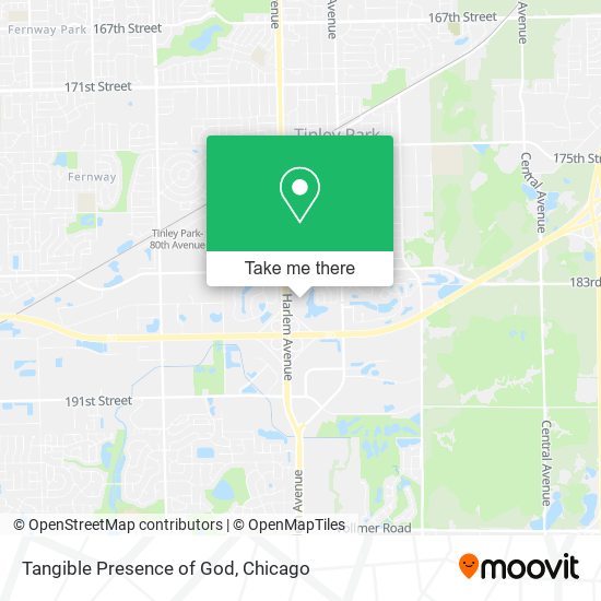 Tangible Presence of God map