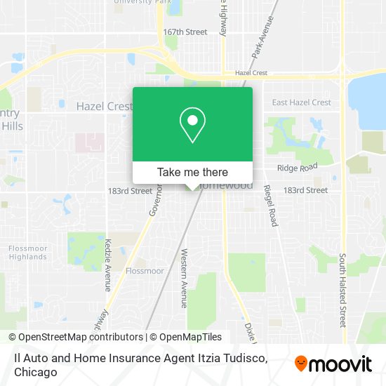 Il Auto and Home Insurance Agent Itzia Tudisco map