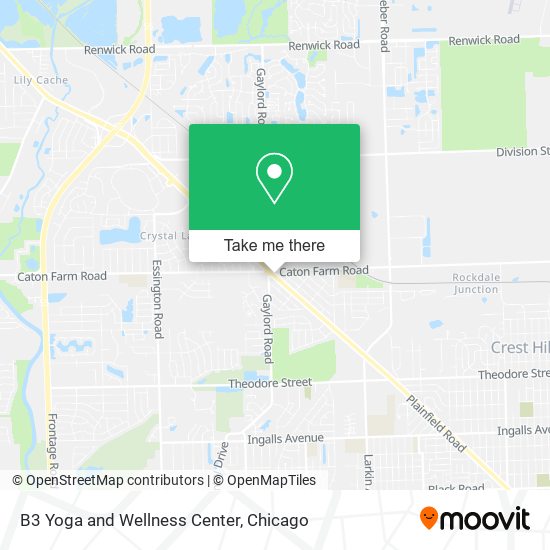 B3 Yoga and Wellness Center map