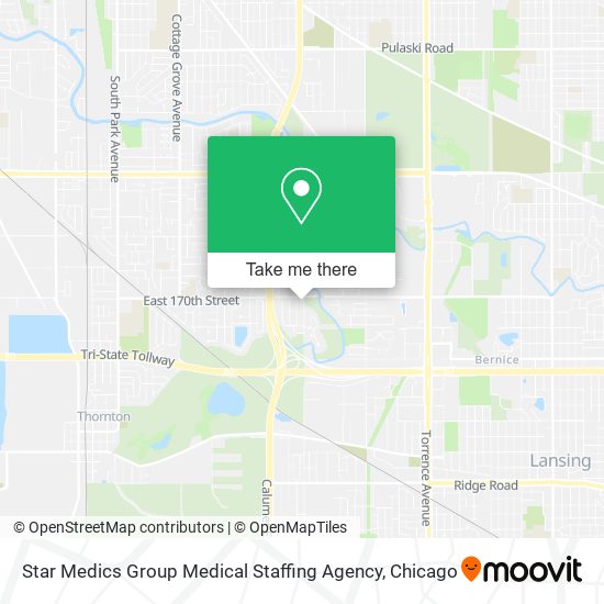 Mapa de Star Medics Group Medical Staffing Agency