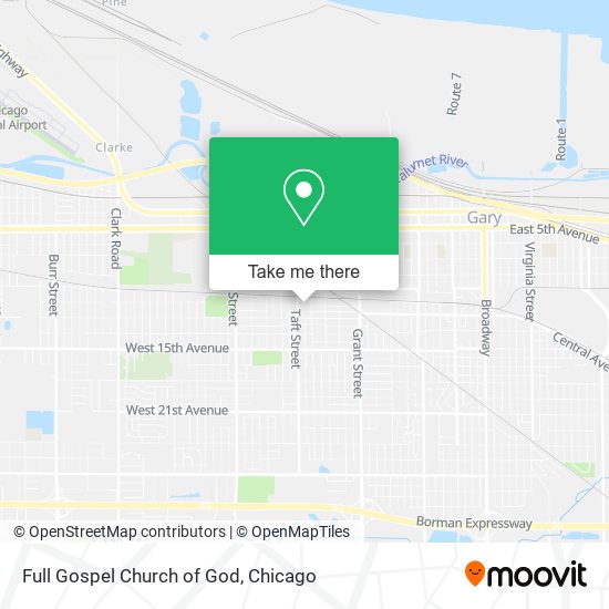 Mapa de Full Gospel Church of God