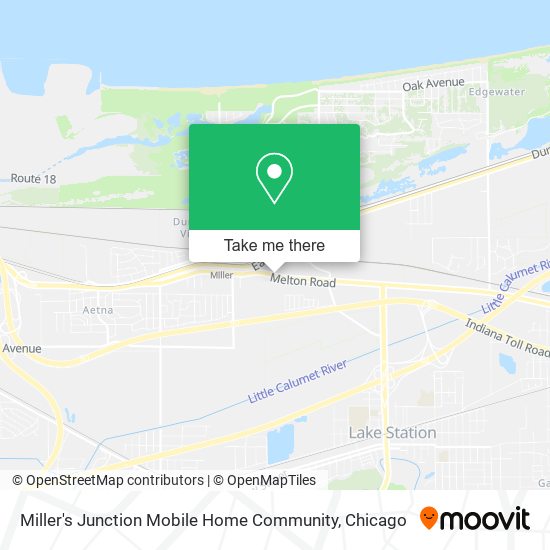 Mapa de Miller's Junction Mobile Home Community