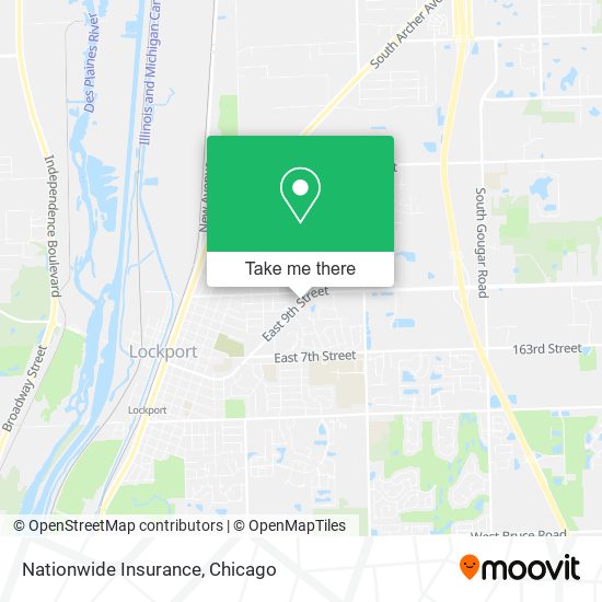 Nationwide Insurance map