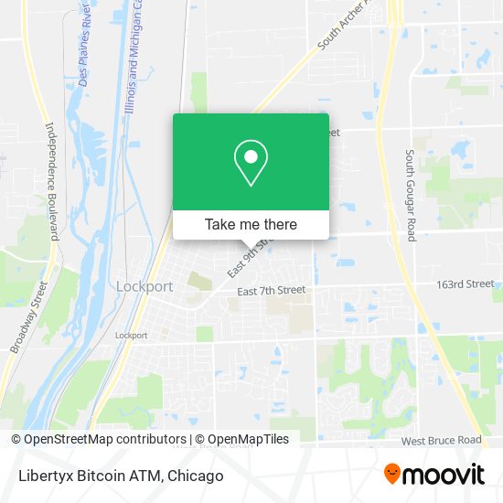 Libertyx Bitcoin ATM map