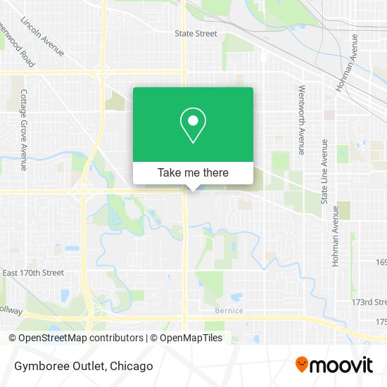 Gymboree Outlet map