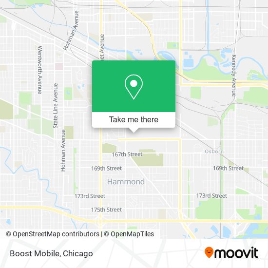 Boost Mobile map