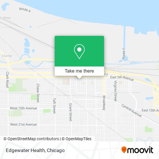 Mapa de Edgewater Health