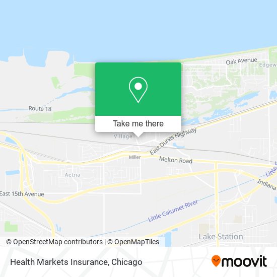 Mapa de Health Markets Insurance