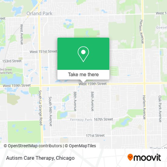 Mapa de Autism Care Therapy