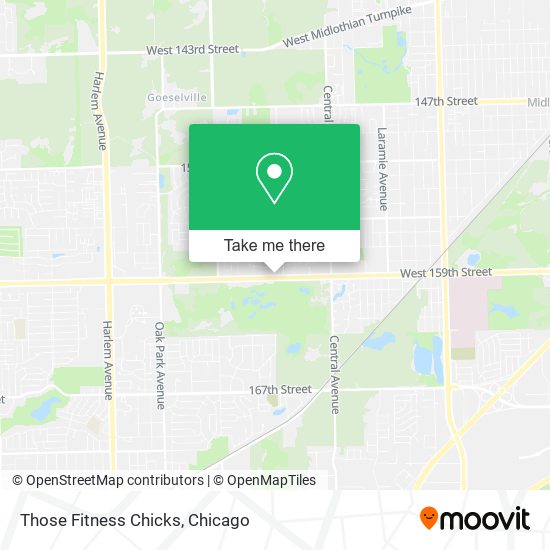 Those Fitness Chicks map