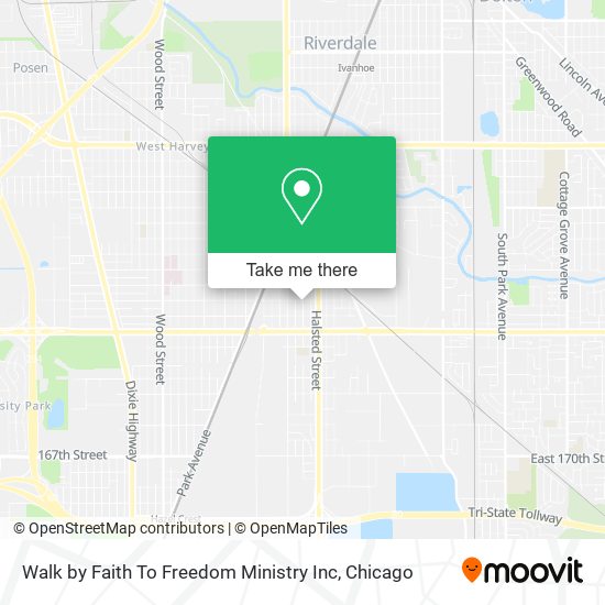 Walk by Faith To Freedom Ministry Inc map