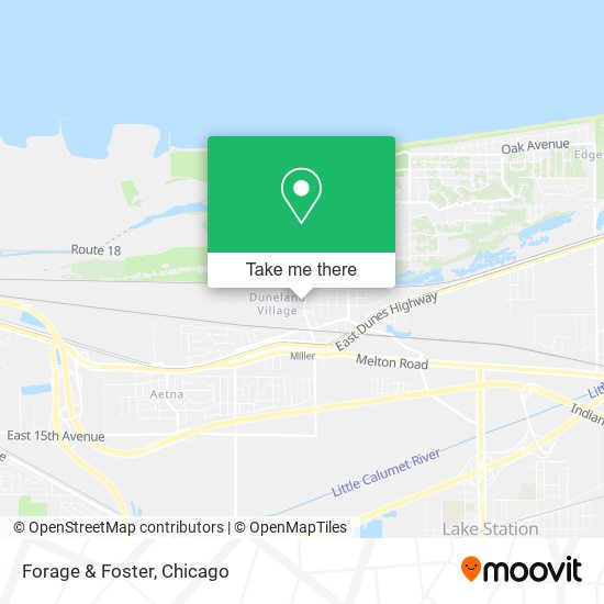 Mapa de Forage & Foster