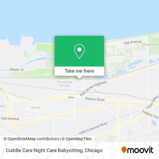 Cuddle Care Night Care Babysitting map