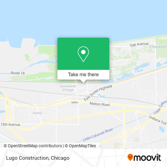 Lugo Construction map