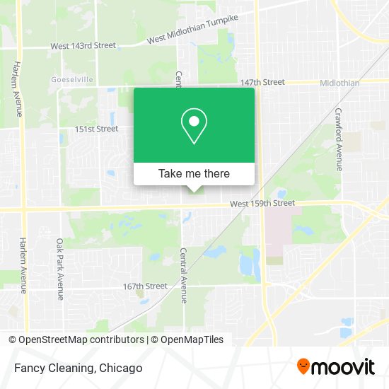 Fancy Cleaning map