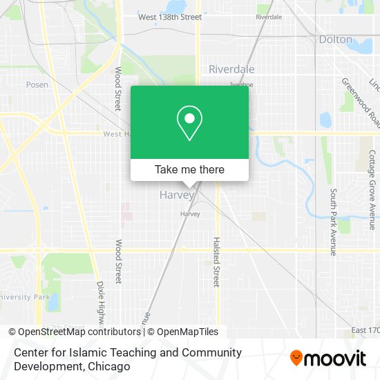 Mapa de Center for Islamic Teaching and Community Development