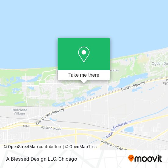 A Blessed Design LLC map