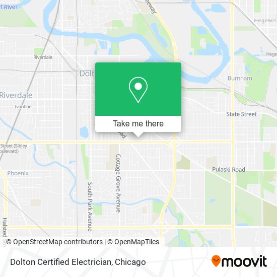 Dolton Certified Electrician map