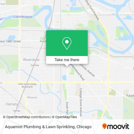 Aquamist Plumbing & Lawn Sprinkling map