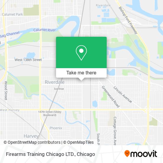 Mapa de Firearms Training Chicago LTD.