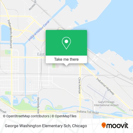 Mapa de George Washington Elementary Sch