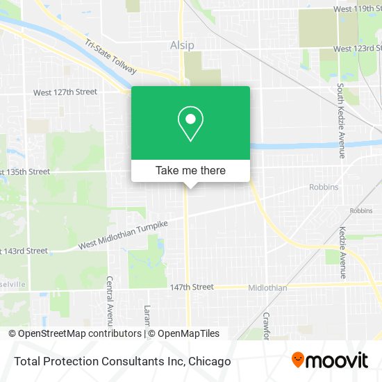 Total Protection Consultants Inc map