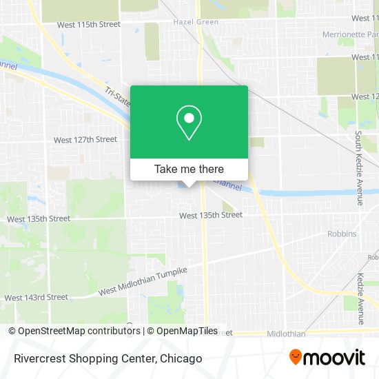 Mapa de Rivercrest Shopping Center