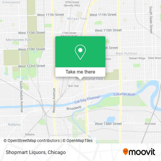 Shopmart Liquors map