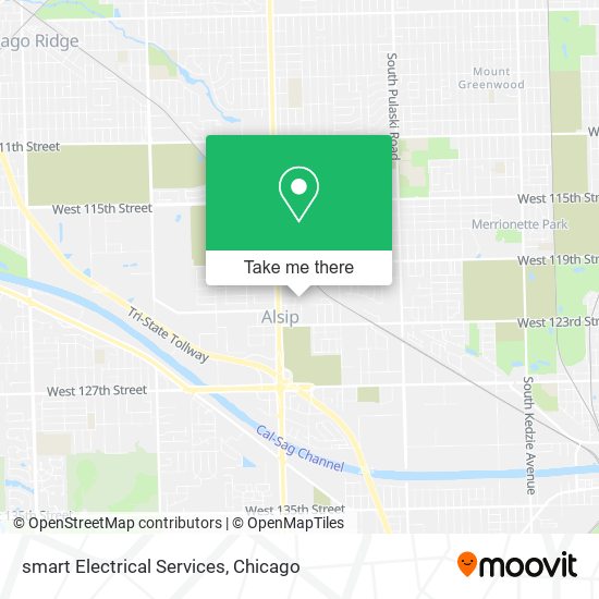 smart Electrical Services map