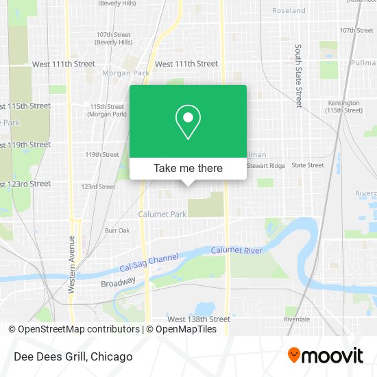 Dee Dees Grill map