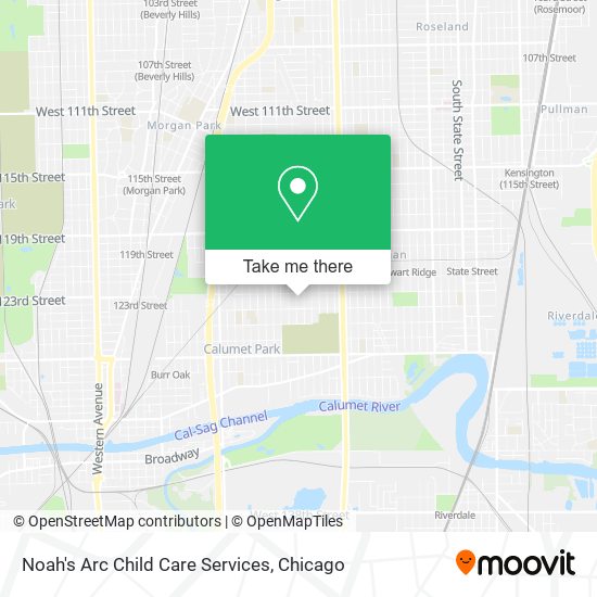 Noah's Arc Child Care Services map