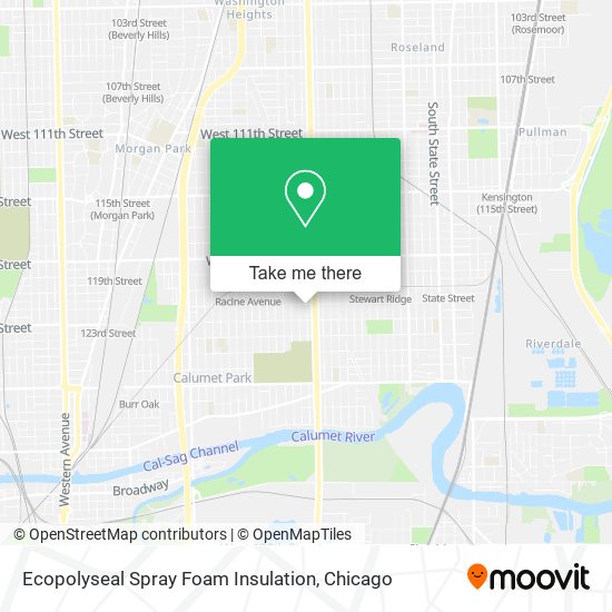 Mapa de Ecopolyseal Spray Foam Insulation