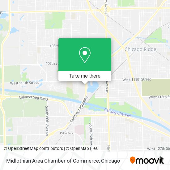 Mapa de Midlothian Area Chamber of Commerce