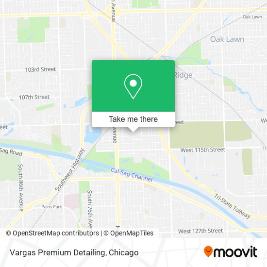 Vargas Premium Detailing map