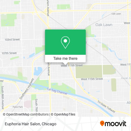 Euphoria Hair Salon map