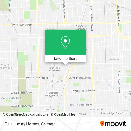 Paul Luxury Homes map