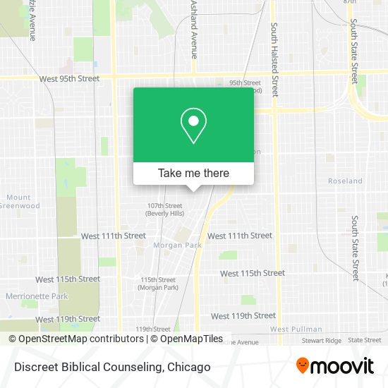 Discreet Biblical Counseling map