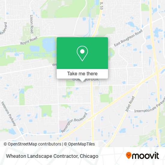 Mapa de Wheaton Landscape Contractor