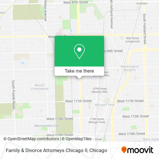 Family & Divorce Attorneys Chicago Il map