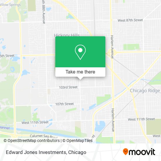 Edward Jones Investments map