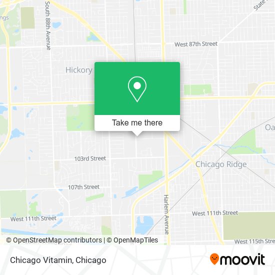 Mapa de Chicago Vitamin