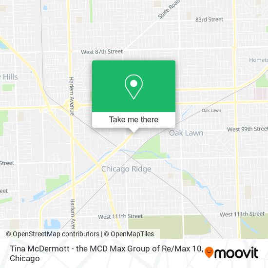 Tina McDermott - the MCD Max Group of Re / Max 10 map