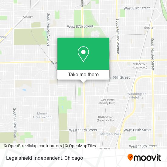 Legalshield Independent map