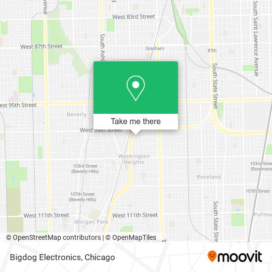 Bigdog Electronics map