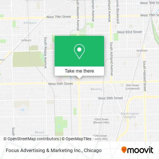 Focus Advertising & Marketing Inc. map
